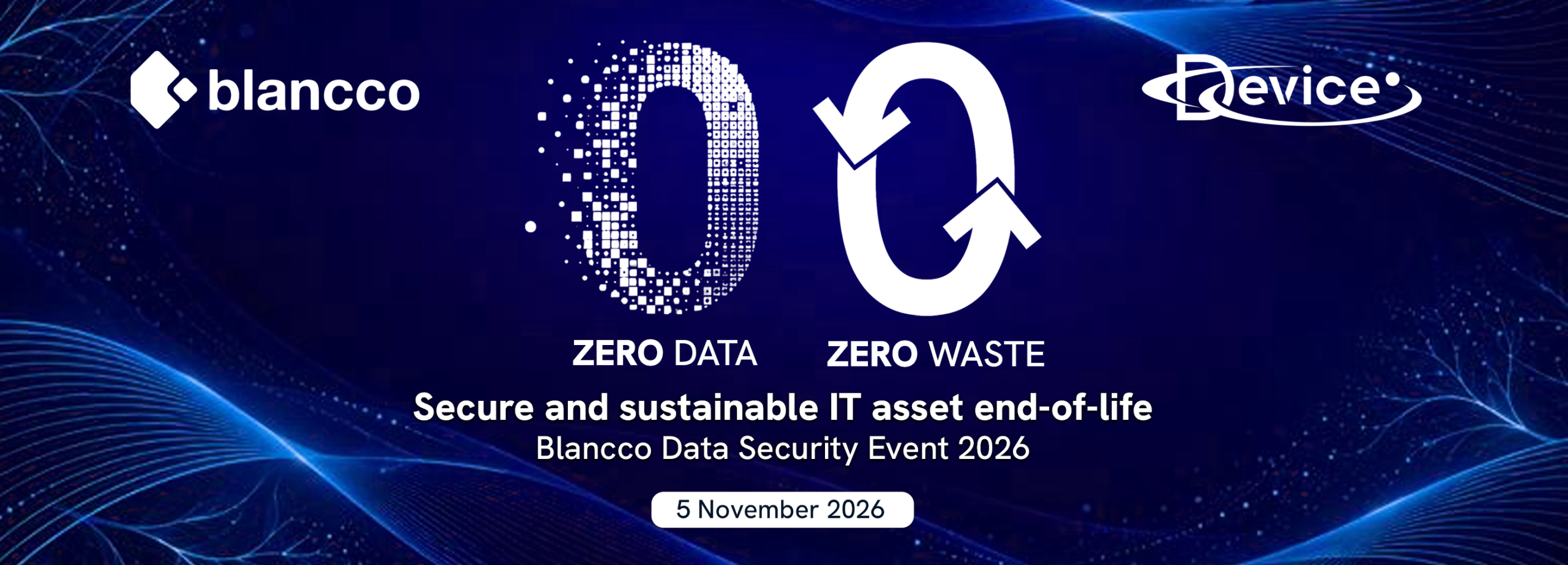 Zero Data. Zero Waste. – wydarzenie Device Europe i Blancco poświęcone bezpiecznemu usuwaniu danych i ITAD